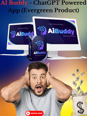 AI Buddy - ChatGPT Powered App (Evergreen Product)